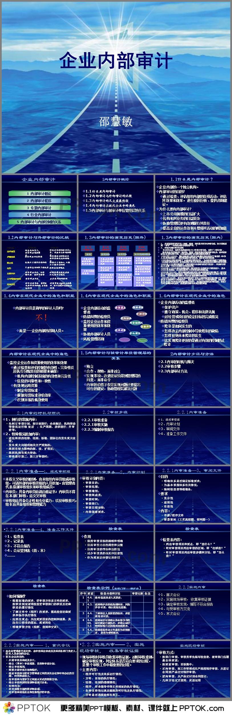 企業(yè)內(nèi)部審計課件